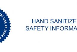 Hand Sanitizers Safety Information