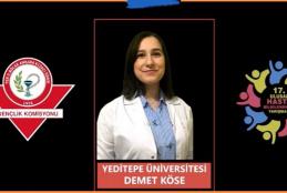 Our student Demet Köse won first place in the National Patient Information Contest