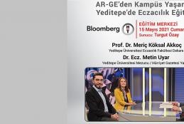 Dekanımız Prof. Dr. Meriç Köksal Akkoç ve Mezunumuz Dr. Ecz. Metin Uyar Bloomberg HT'ye Konuk Oluyor